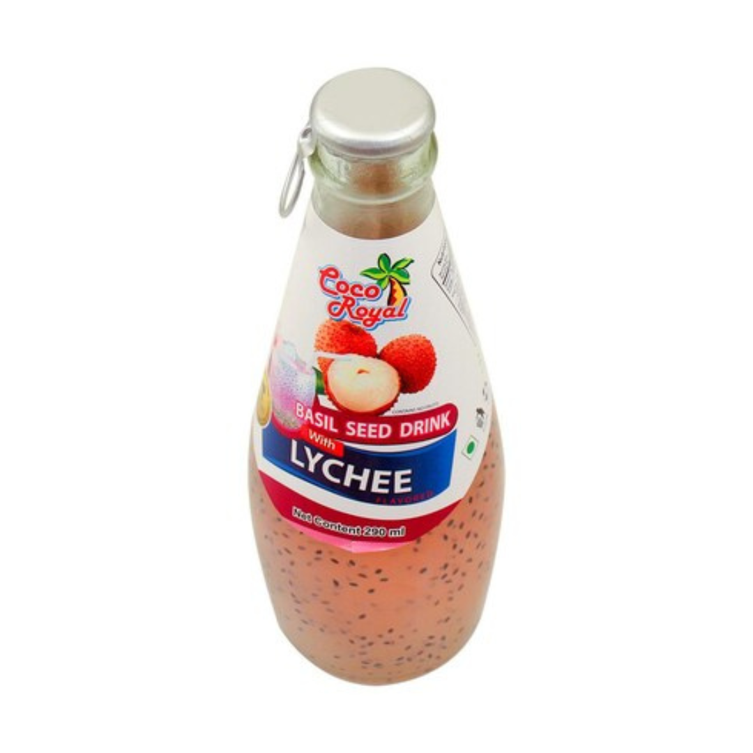 Buy Coco Royal Basil Seed Lychee Drink 290ML Price in Pakistan