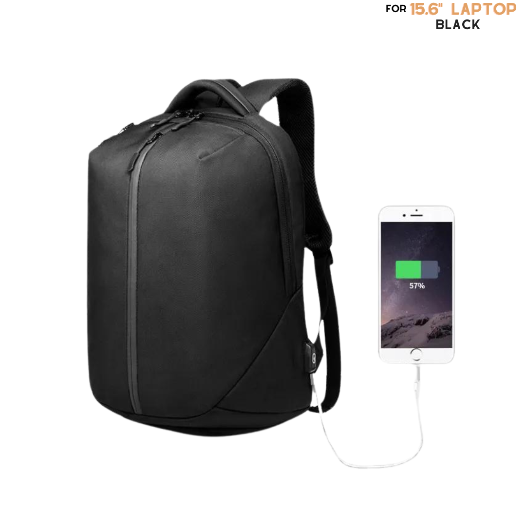 Ozuko Anti Theft Laptop Backpack USB Charging Waterproof bag 18 9080