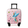 Fantasy Unicorn 3D Cartoon Kids Luggage Bag 17 inch