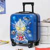 Alien Navy 3D Cartoon Kids Luggage Bag 17 Inch