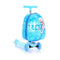 Frozen Blue Scooty Bag for Children Scooter Suitcase Folding Kids Luggage