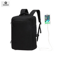Ozuko Laptop Backpack & File Case USB Port 8904