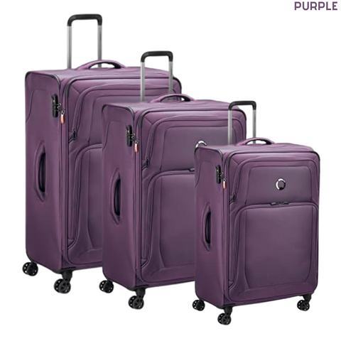 Delsey Optimax Lite Trolley Purple 3285801