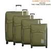 Summit Softside Trolley 4 Pcs Brown 6020