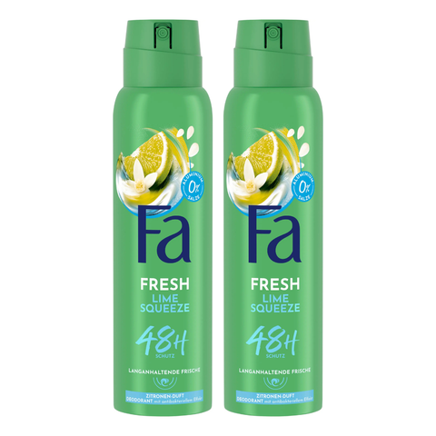 Fa Fresh Lime Squeeze Deodorant Spray 150ml