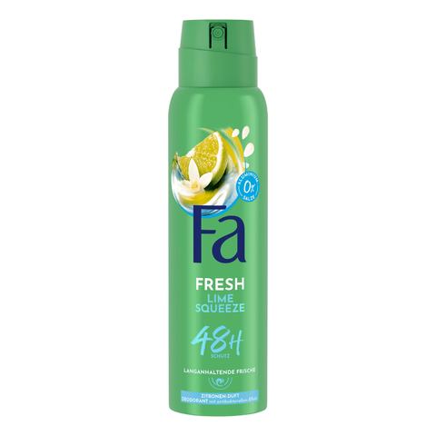 Fa Fresh Lime Squeeze Deodorant Spray 150ml