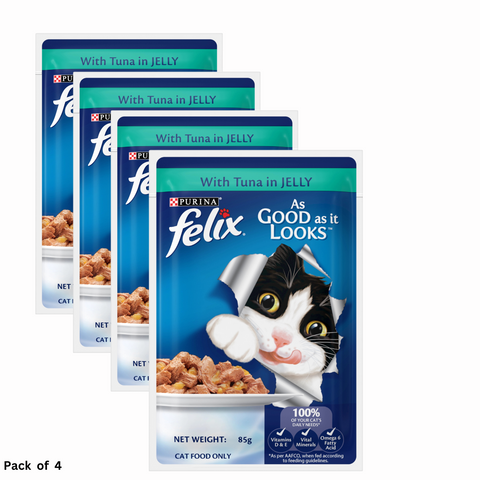 Purina Felix Adult Wet with Tuna in Jelly 85g