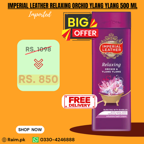 Imperial Leather Relaxing Orchid Ylang Ylang 500 Ml Uk