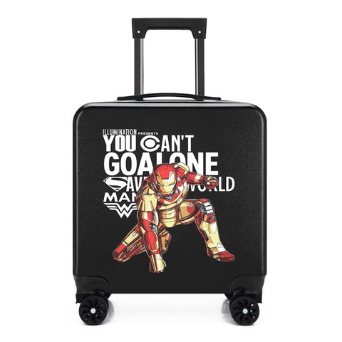 Kids Luggage Hard Travel Trolley Children School Bag