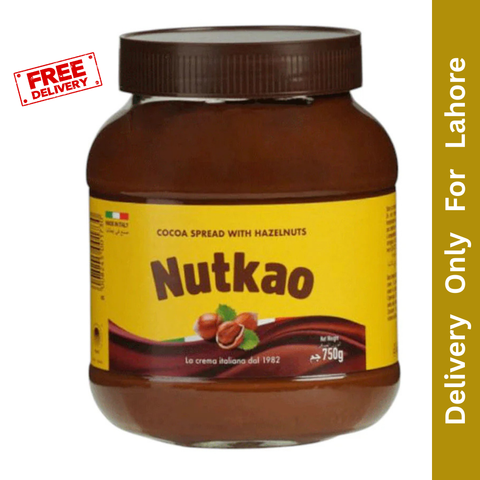 Nutkao Chocolate Spread Hazelnut With Cocoa 750g