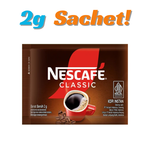 Nescafe Coffee Classic Black 2g x 60 Sachet