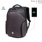 Ozuko Men's Anti-theft Laptop 15.6 inch Backpack USB Charging Waterproof Travel Bag 18" 8936