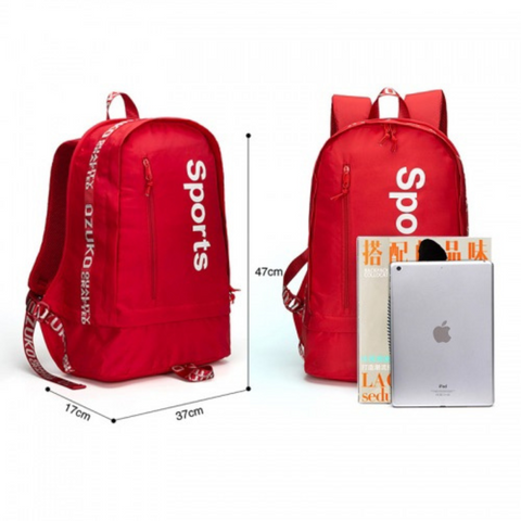 Ozuko Unisex Waterproof Backpack With Large Capacity 9111