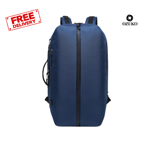 Ozuko Laptop Backpack USB Charging Waterproof bag 9291