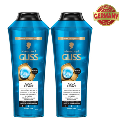 Schwarzkopf Gliss Aqua Revive Shampoo 400ml