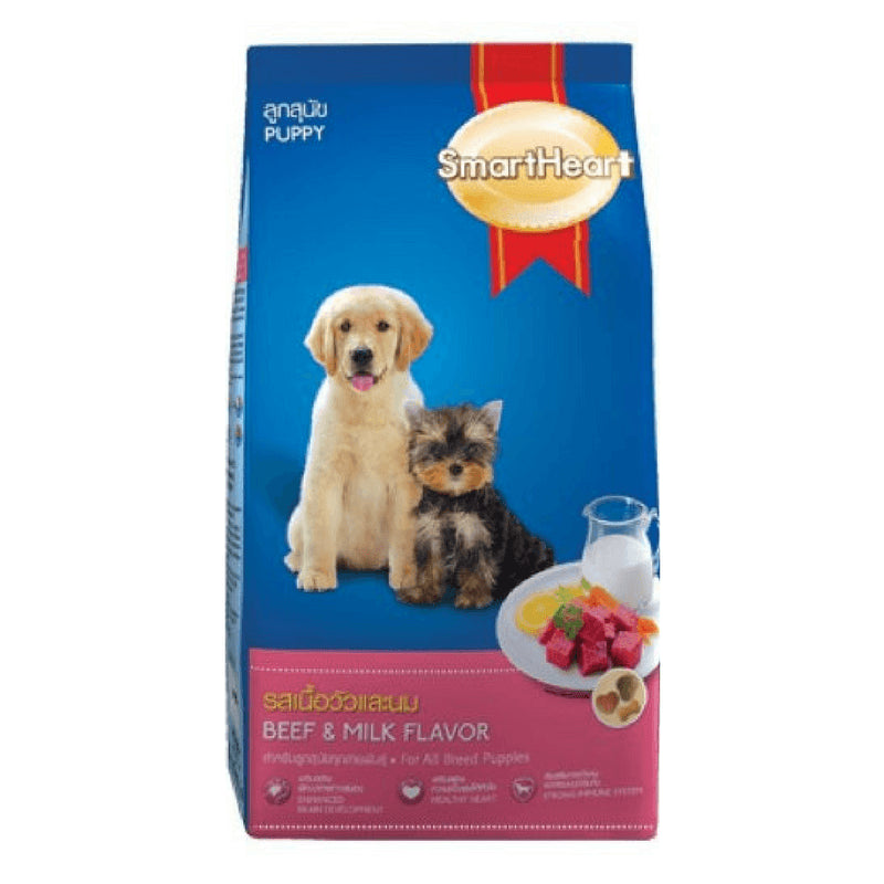 Smart Heart Puppy Food Beef Milk 2.7Kg