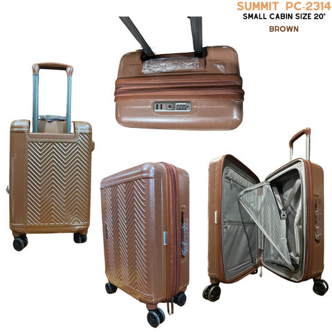 Summit Hard Case Trolley Small Cabin Size 20" PC-2314