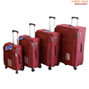 Summit Softside Trolley 4 Pcs Burgundy 6020