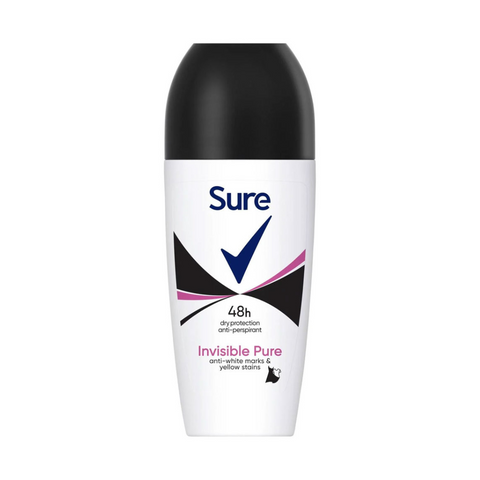 Sure Invisible Pure Women Roll-on Anti-Perspirant 50ml