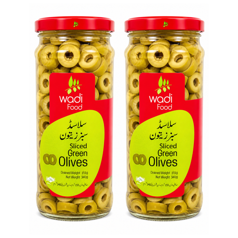 Wadi Food Olive Green Slice 340G