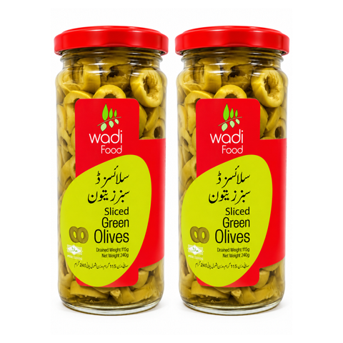 Wadi Food Olive Green Slice 240G