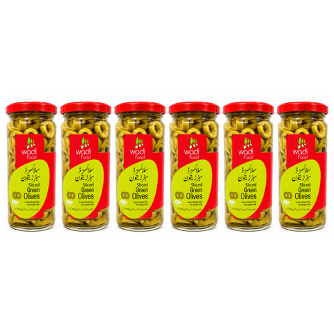 Wadi Food Olive Green Slice 240G