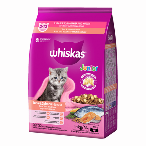 Whiskas Junior Tuna & Salmon 1.1Kg