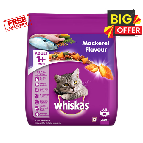 Whiskas Mackeral 1.2Kg