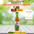 Nando'S Wild Herb Peri Peri Sauce 250Ml