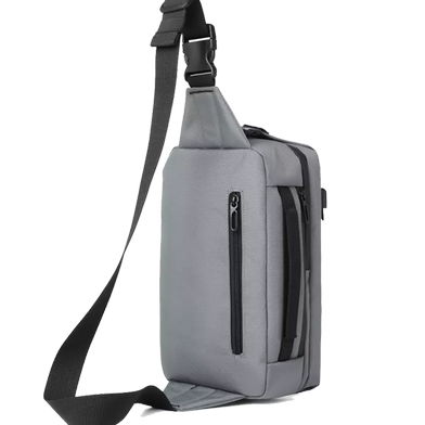 Ozuko Crossbody Shoulder Sling Chest Backpack USB 9292S