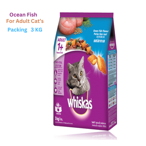 Whiskas Adult1+ Ocean Fish 3Kg
