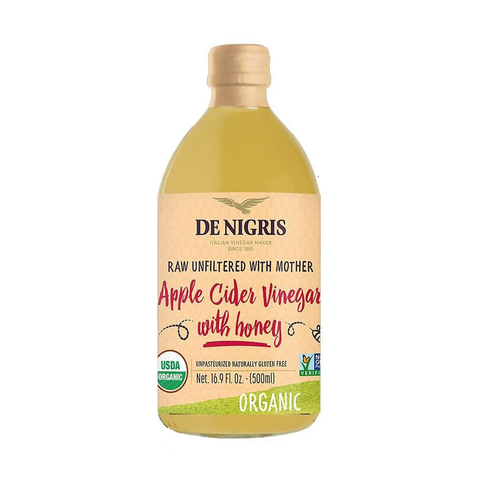 Denigris Apple Cider Vinegar Unfiltered With Honey 500Ml