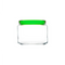 Luminarc Acrylic Lid Jar 0.5L+Green Lid L8349
