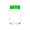 Luminarc Acrylic Lid Jar 1L+Green Lid L8347