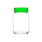Luminarc Acrylic Lid Jar 1L+Green Lid L8347