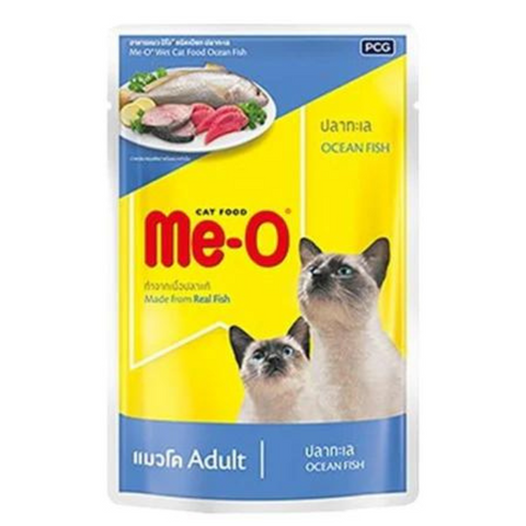 ME-O Cat Pouch Ocean Fish in Jelly Adult 80G