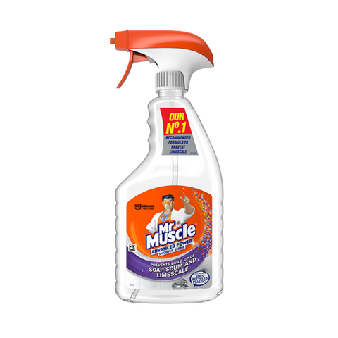 Mr Muscle Advanced Power Shower Shine Cleaner 750Ml Uk