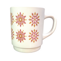 Luminarc Opal Stk Mug Snowy Bloom 25Cl V1494