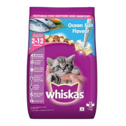 Whiskas Ocean Fish Junior 1.1Kg
