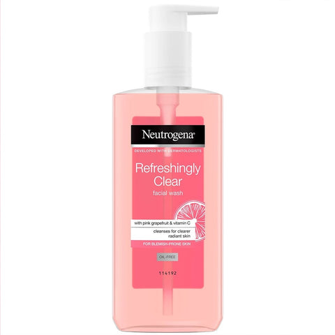 Neutrogena Refershingly Clear Facial Wash 200Ml